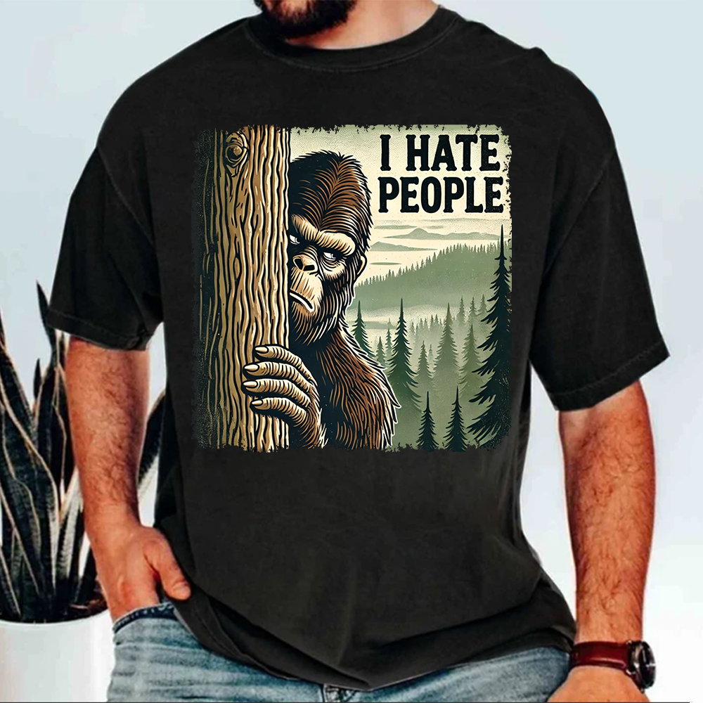 I Have People Funny Shirt For Bigfoot Lovers Pa00