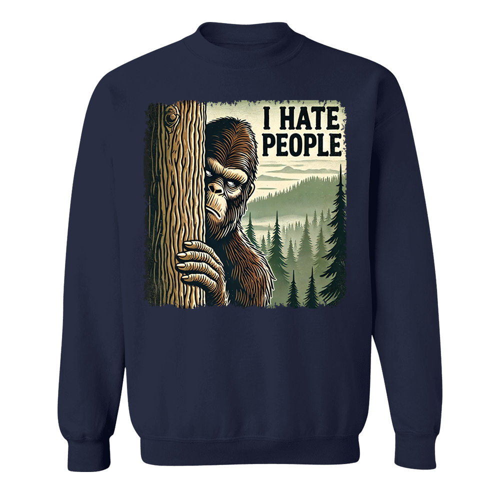 I Have People Funny Shirt For Bigfoot Lovers Pa00