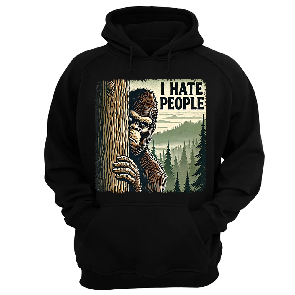 I Have People Funny Shirt For Bigfoot Lovers Pa00