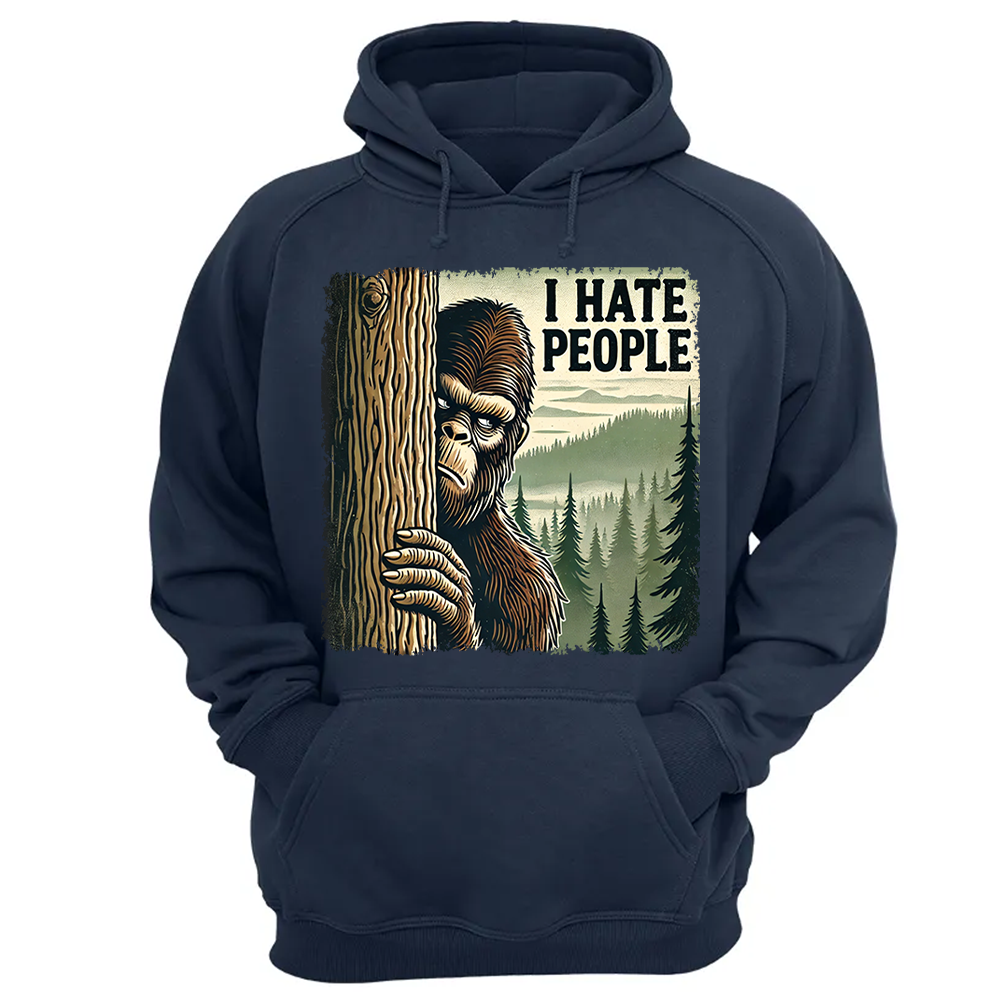 I Have People Funny Shirt For Bigfoot Lovers Pa00