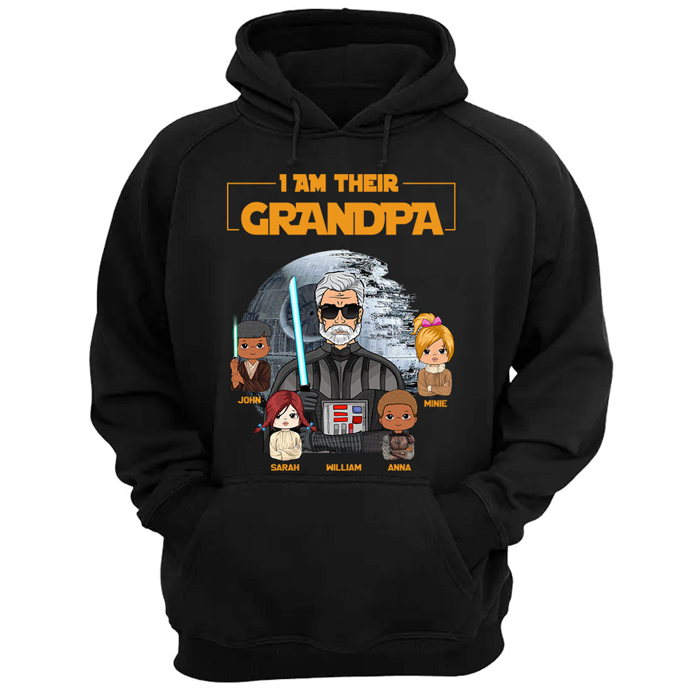 I Am Their Grandpa - Personalized Shirt Gift For Dad Papa Grandpa Ph99 Nh00