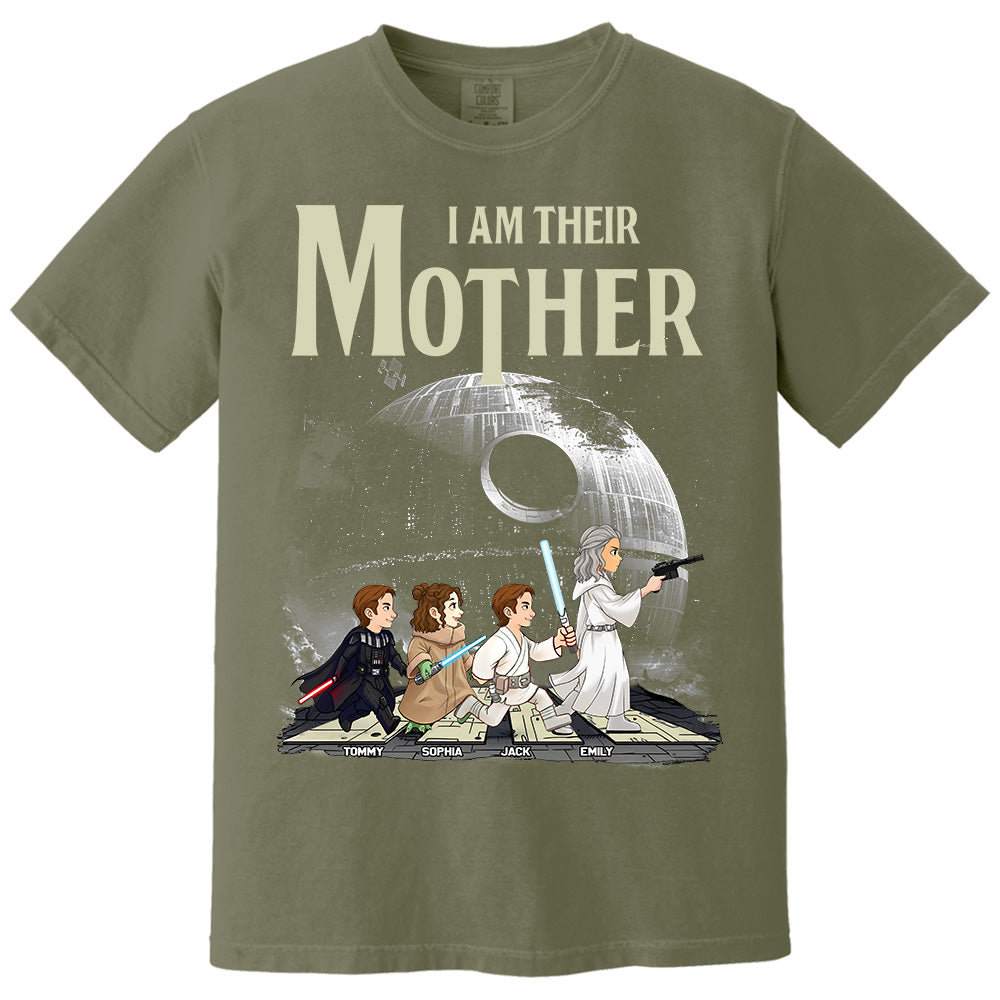 I Am Their Mother - Personalized Shirt For Mom Vr2 Pt99