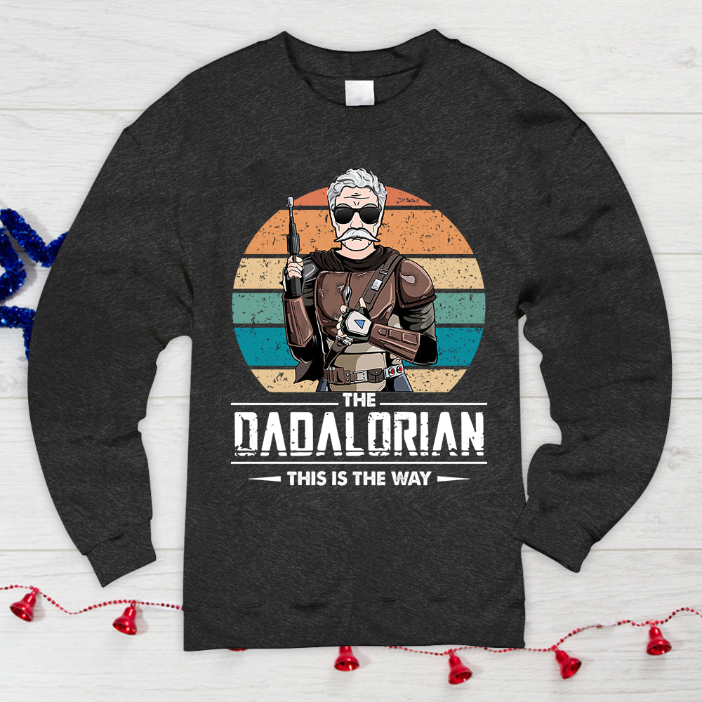 Dadalorian Personalized Shirt For Dad, Daddy Shirt