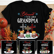 Best Gifts Of Nana's Life Christmas Tree Personalized Shirt For Grandma