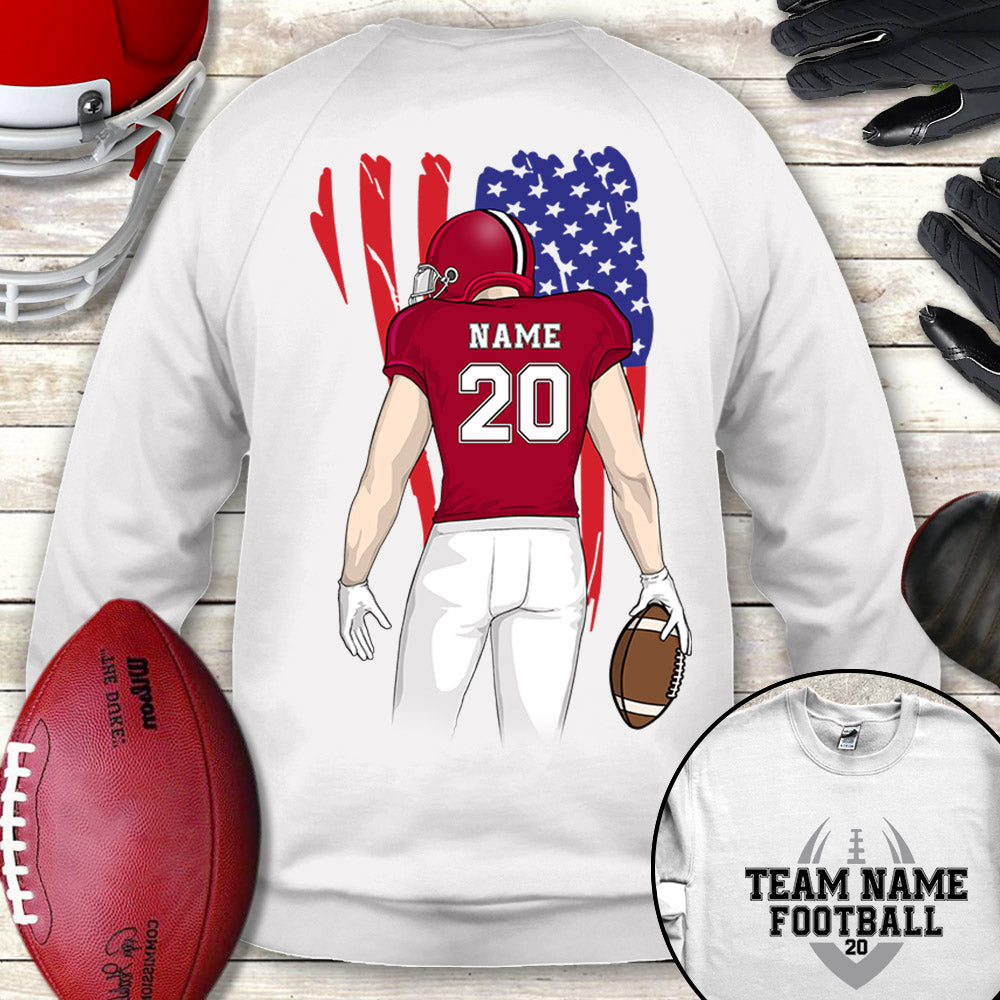 Football Mom Grandma Personalized Shirts