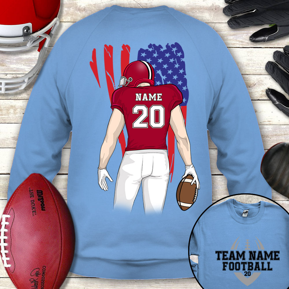 Football Mom Grandma Personalized Shirts