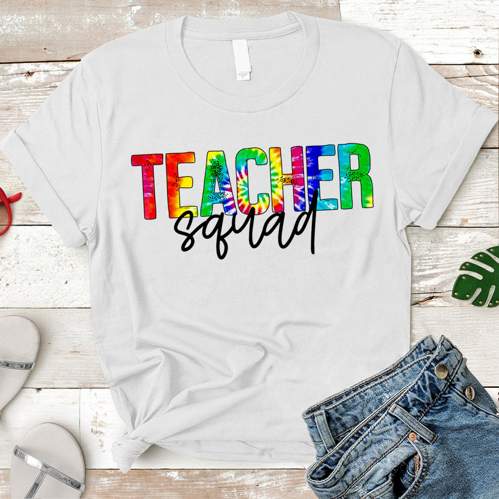 Teacher Squad Personalized Shirts For Teacher