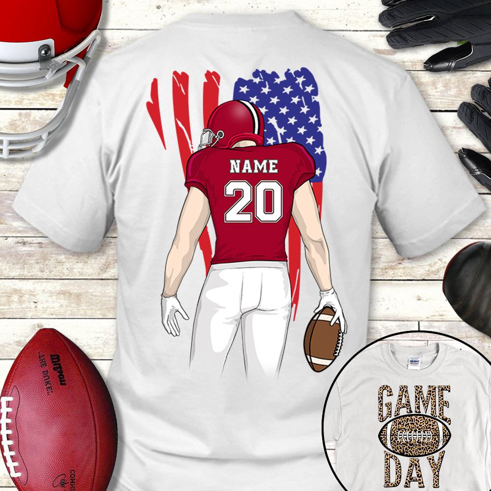 Game Day Mom Dad Grandma Grandpa Girlfriend Wife Personalized Shirts TRHN