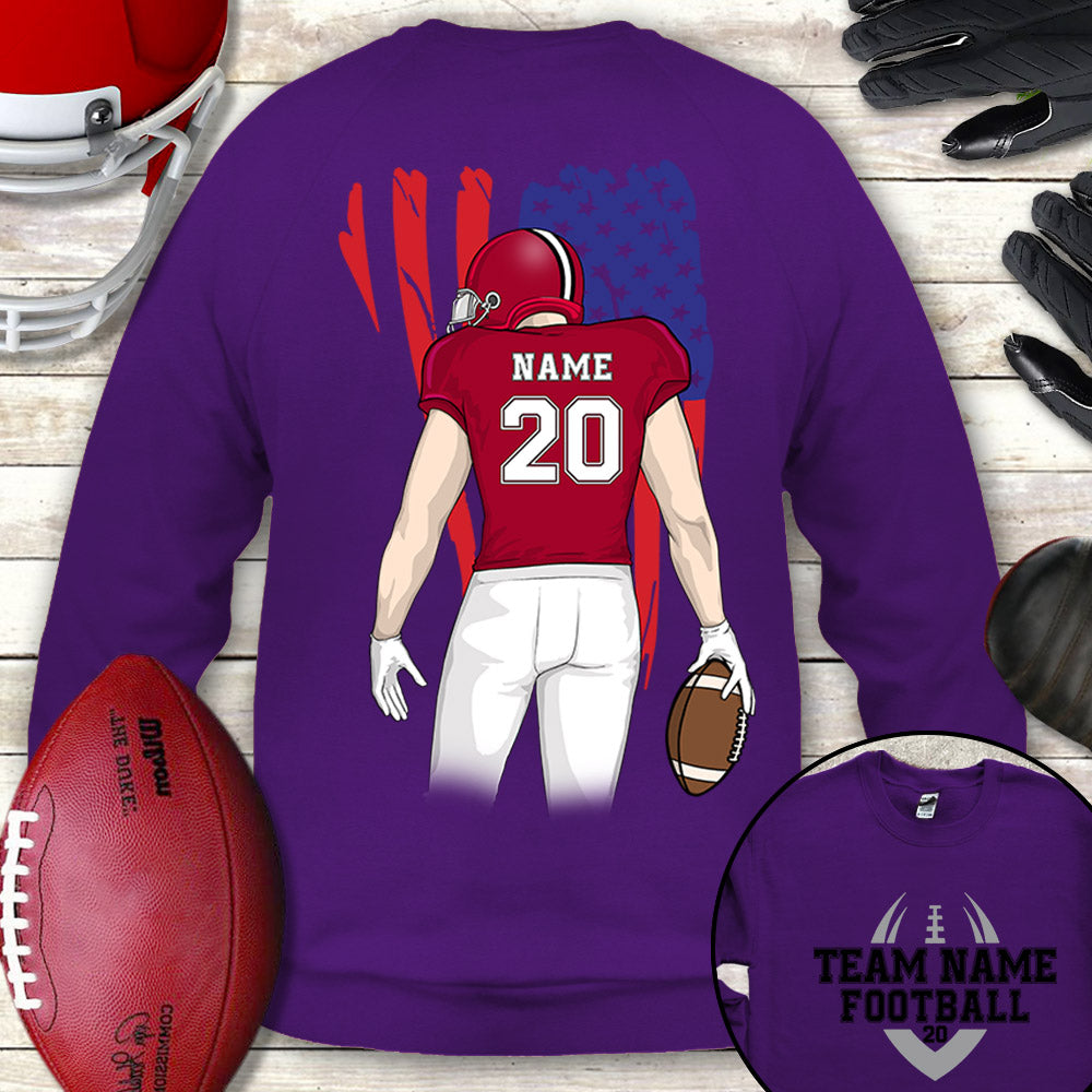 Football Mom Grandma Personalized Shirts