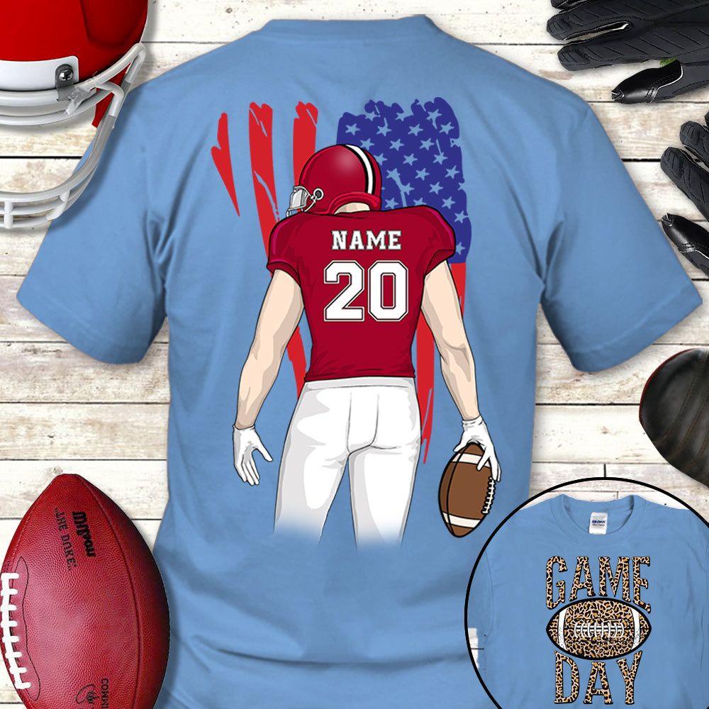 Game Day Mom Dad Grandma Grandpa Girlfriend Wife Personalized Shirts TRHN