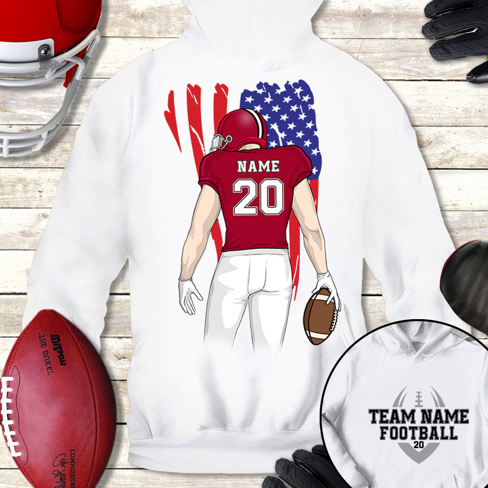 Football Mom Grandma Personalized Shirts