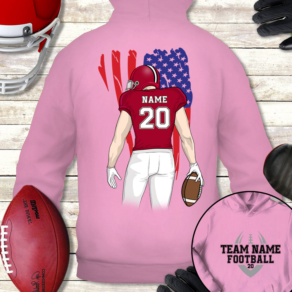 Football Mom Grandma Personalized Shirts