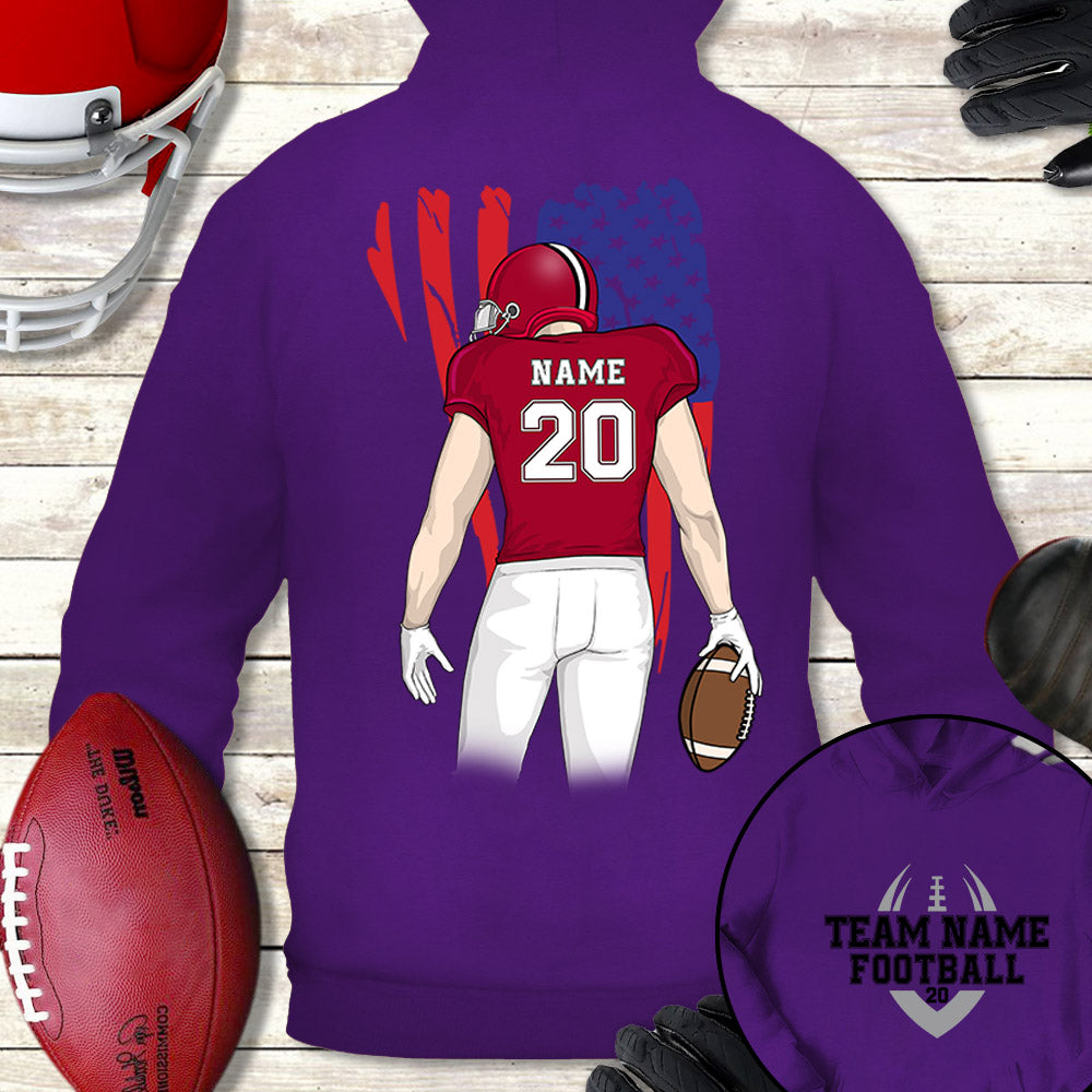 Football Mom Grandma Personalized Shirts