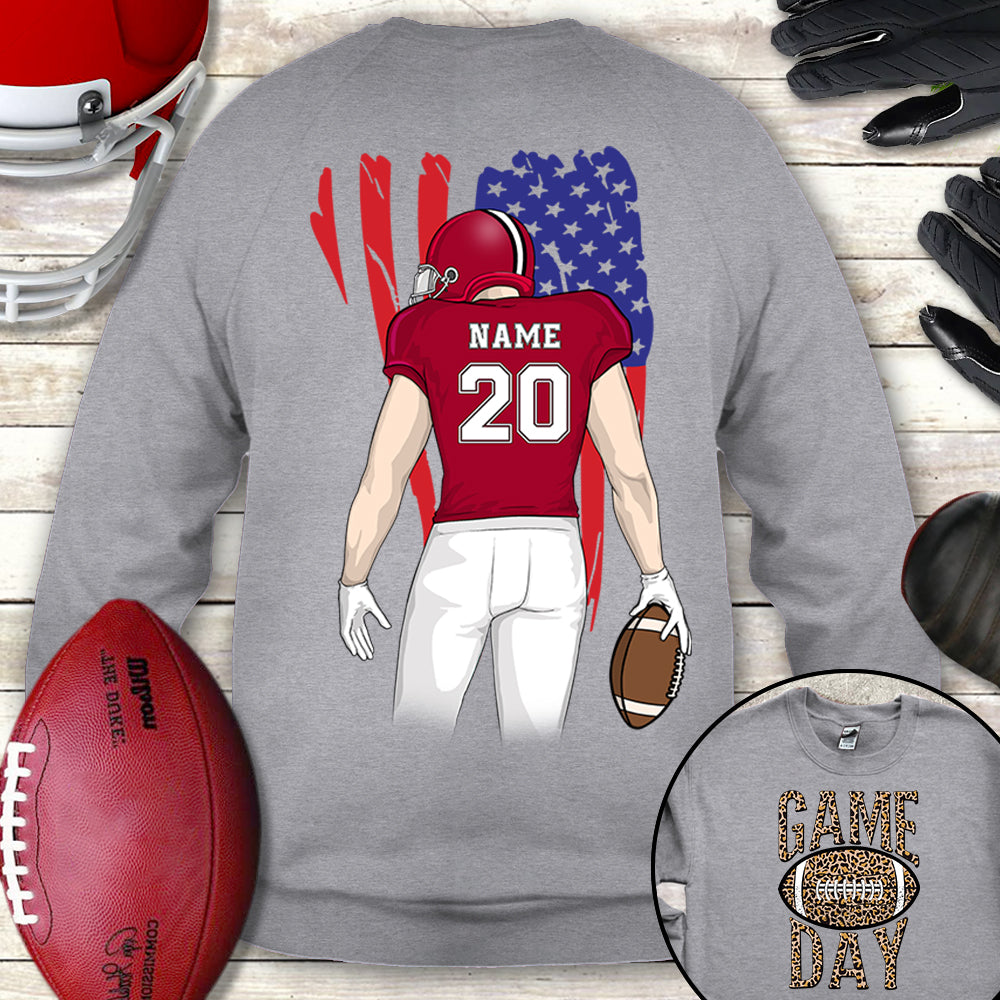 Game Day Mom Dad Grandma Grandpa Girlfriend Wife Personalized Shirts TRHN