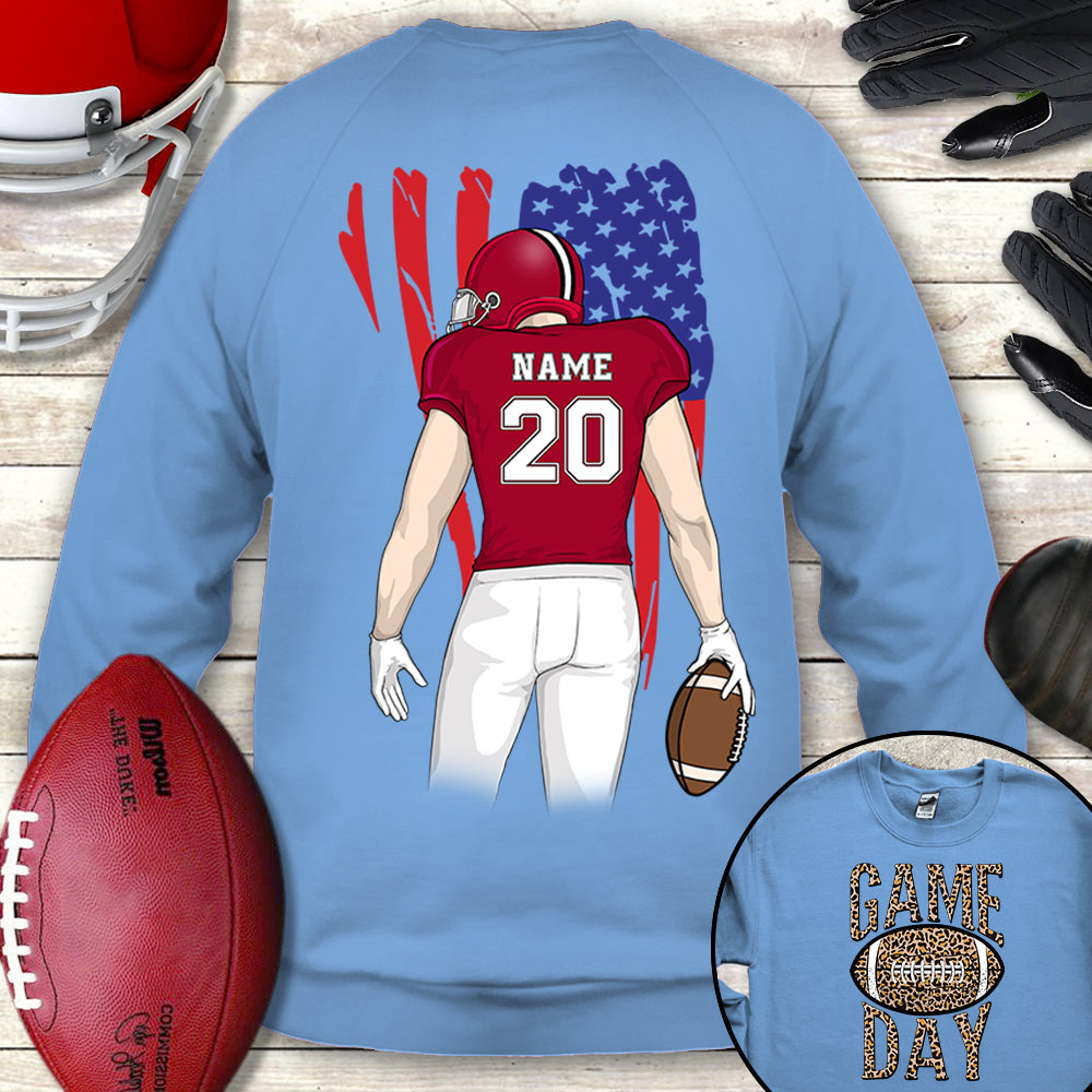 Game Day Mom Dad Grandma Grandpa Girlfriend Wife Personalized Shirts TRHN