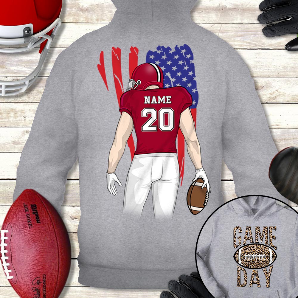 Game Day Mom Dad Grandma Grandpa Girlfriend Wife Personalized Shirts TRHN