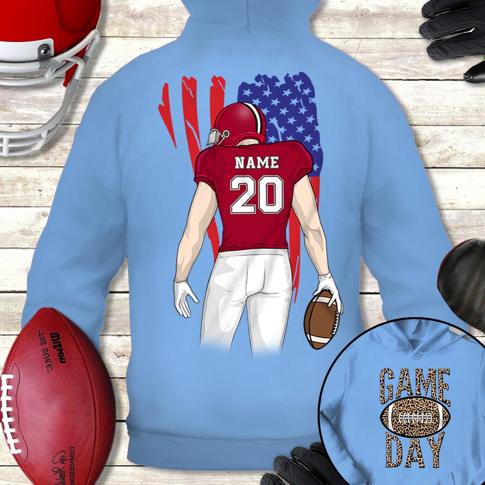 Game Day Mom Dad Grandma Grandpa Girlfriend Wife Personalized Shirts TRHN