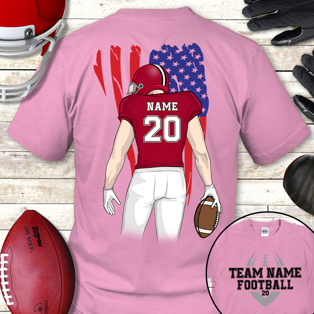 Football Mom Grandma Personalized Shirts