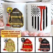 Firefighter Armor, Personalized Mug, Custom Clothes And Helmet