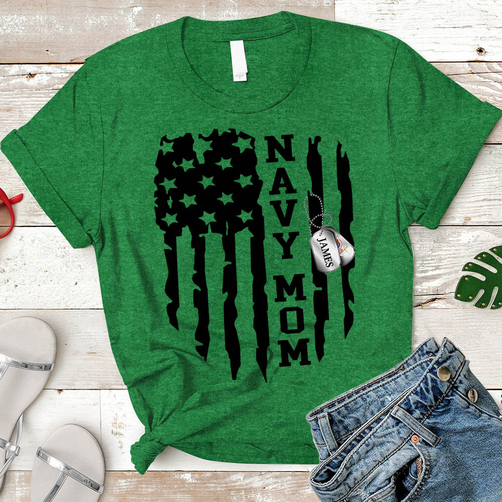 Navy Mom Shirt, Navy Mom, Veteran's Day Shirt, Military Shirt, Boot Camp Graduation Shirt, Navy Unisex Shirt