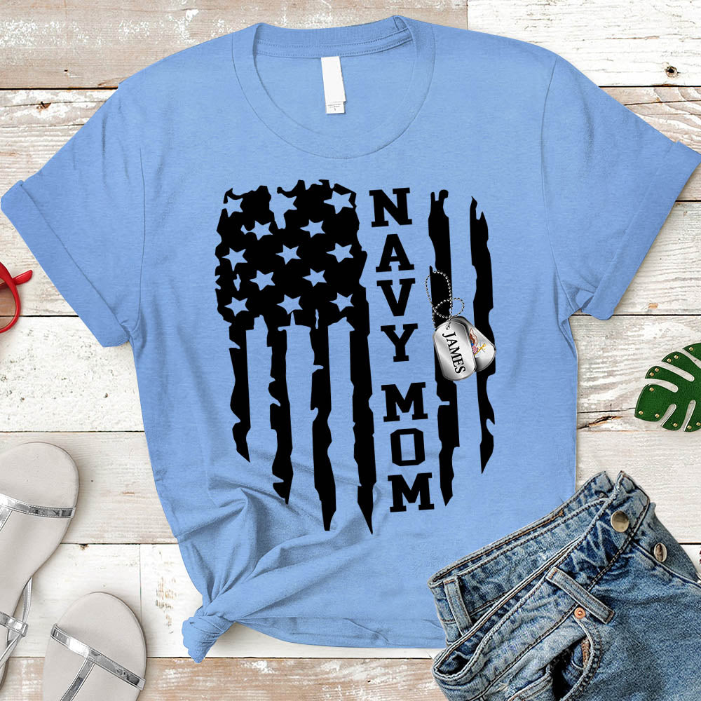 Navy Mom Shirt, Navy Mom, Veteran's Day Shirt, Military Shirt, Boot Camp Graduation Shirt, Navy Unisex Shirt
