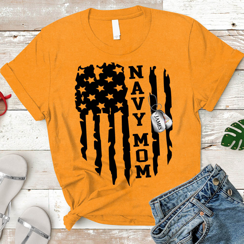 Navy Mom Shirt, Navy Mom, Veteran's Day Shirt, Military Shirt, Boot Camp Graduation Shirt, Navy Unisex Shirt