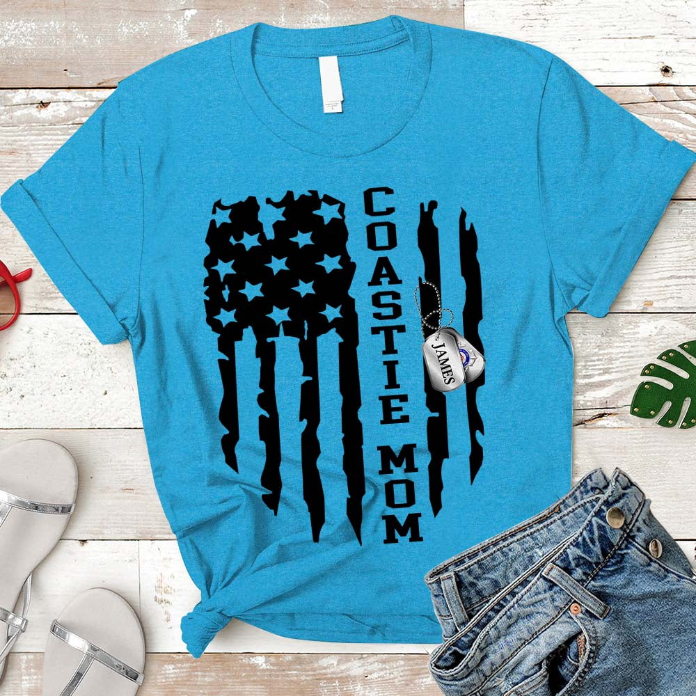 Coastie Mom Shirt, Coastie Wife, Veteran's Day Shirt, Military Shirt, Boot Camp Graduation Shirt, Coastie , Unisex Shirt