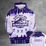 Don't Mess With Mimisaurus You'll Get Jurasskicked Personalized All Over Print Shirt, 3D Shirt For Grandma