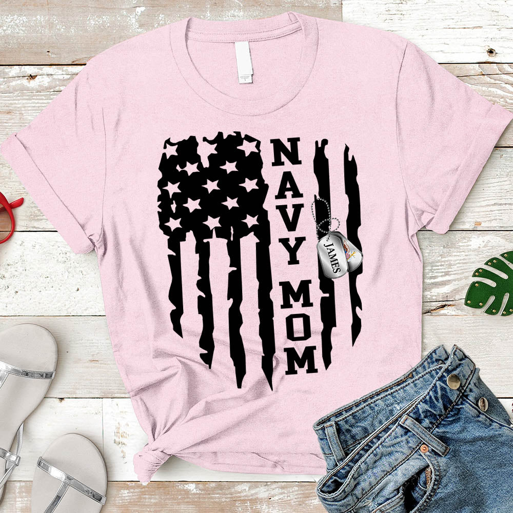 Navy Mom Shirt, Navy Mom, Veteran's Day Shirt, Military Shirt, Boot Camp Graduation Shirt, Navy Unisex Shirt
