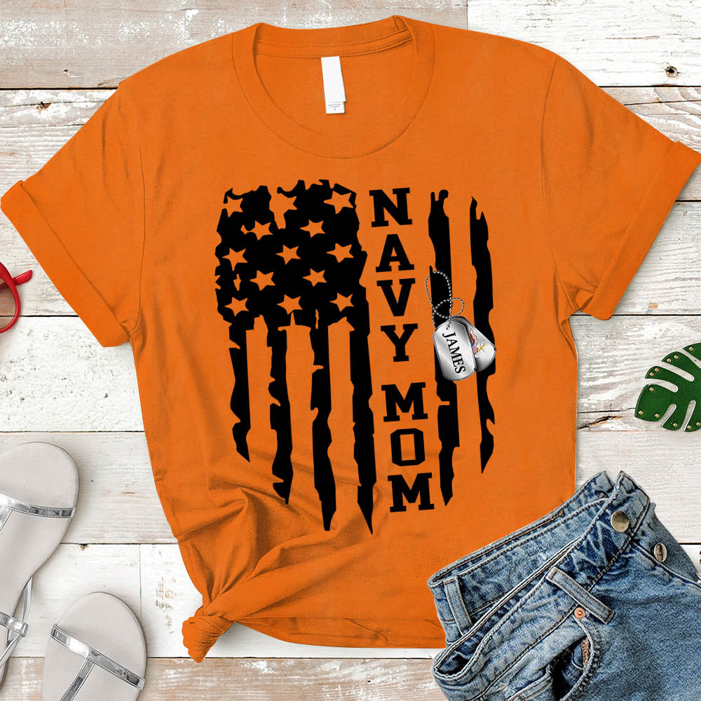 Navy Mom Shirt, Navy Mom, Veteran's Day Shirt, Military Shirt, Boot Camp Graduation Shirt, Navy Unisex Shirt