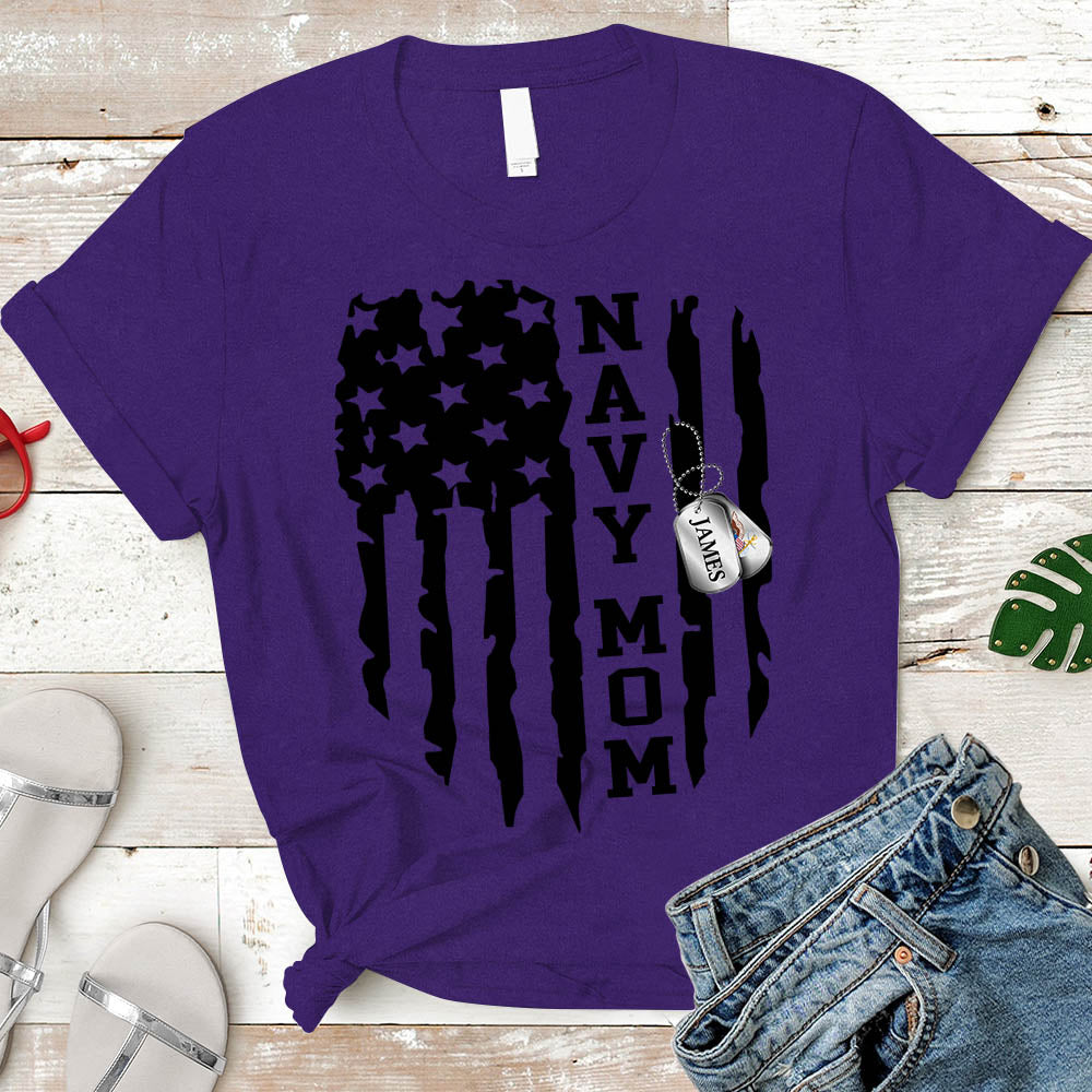 Navy Mom Shirt, Navy Mom, Veteran's Day Shirt, Military Shirt, Boot Camp Graduation Shirt, Navy Unisex Shirt