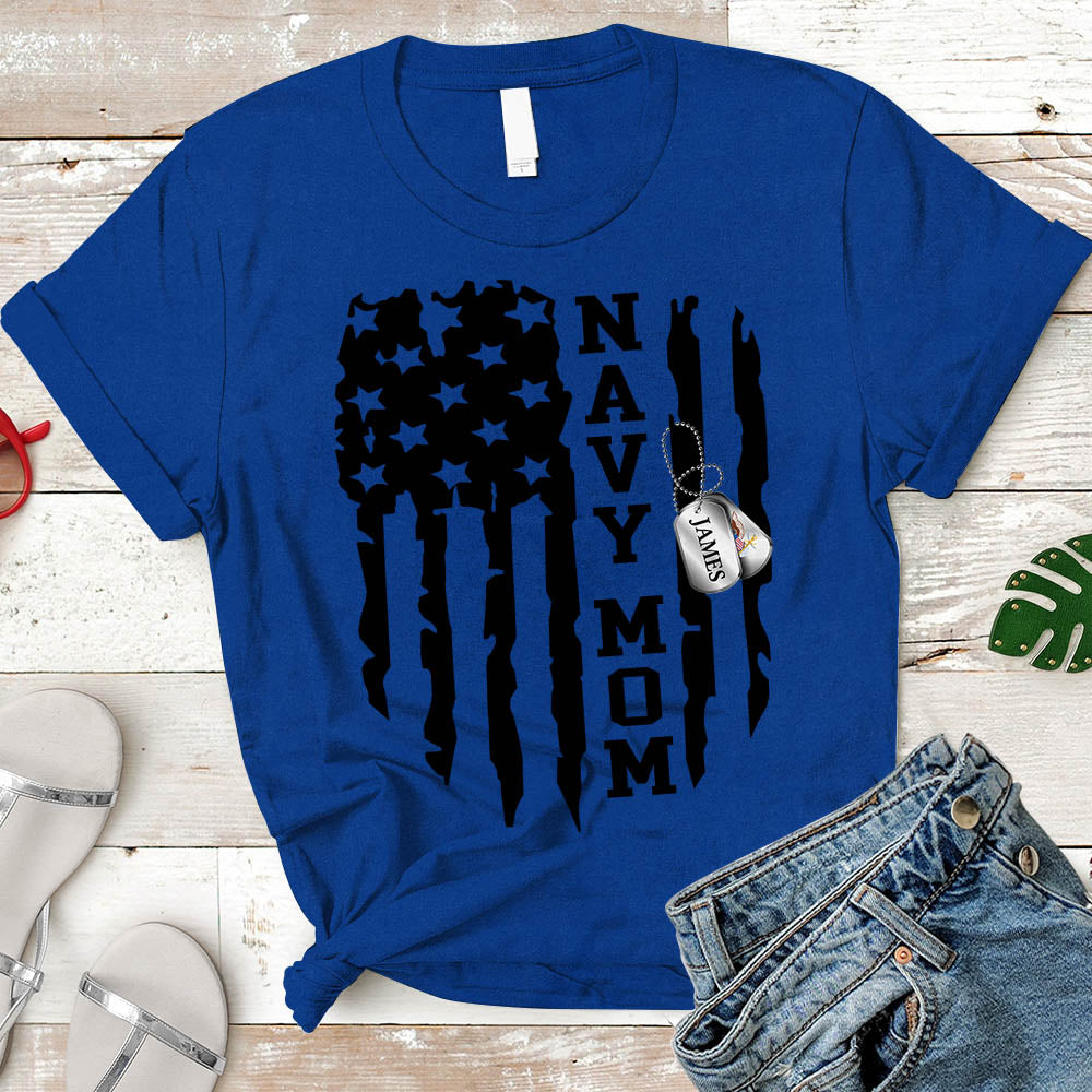 Navy Mom Shirt, Navy Mom, Veteran's Day Shirt, Military Shirt, Boot Camp Graduation Shirt, Navy Unisex Shirt