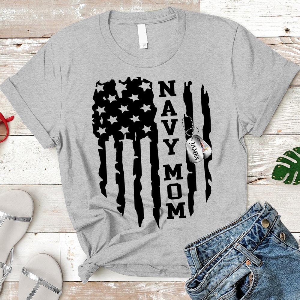 Navy Mom Shirt, Navy Mom, Veteran's Day Shirt, Military Shirt, Boot Camp Graduation Shirt, Navy Unisex Shirt