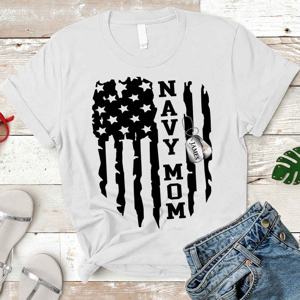 Navy Mom Shirt, Navy Mom, Veteran's Day Shirt, Military Shirt, Boot Camp Graduation Shirt, Navy Unisex Shirt