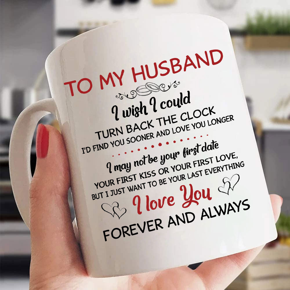 Personalized Mug For Couples, Annoying Each Other, I Wish I Could Turn Back The Clock, Names & Characters Can Be Changed