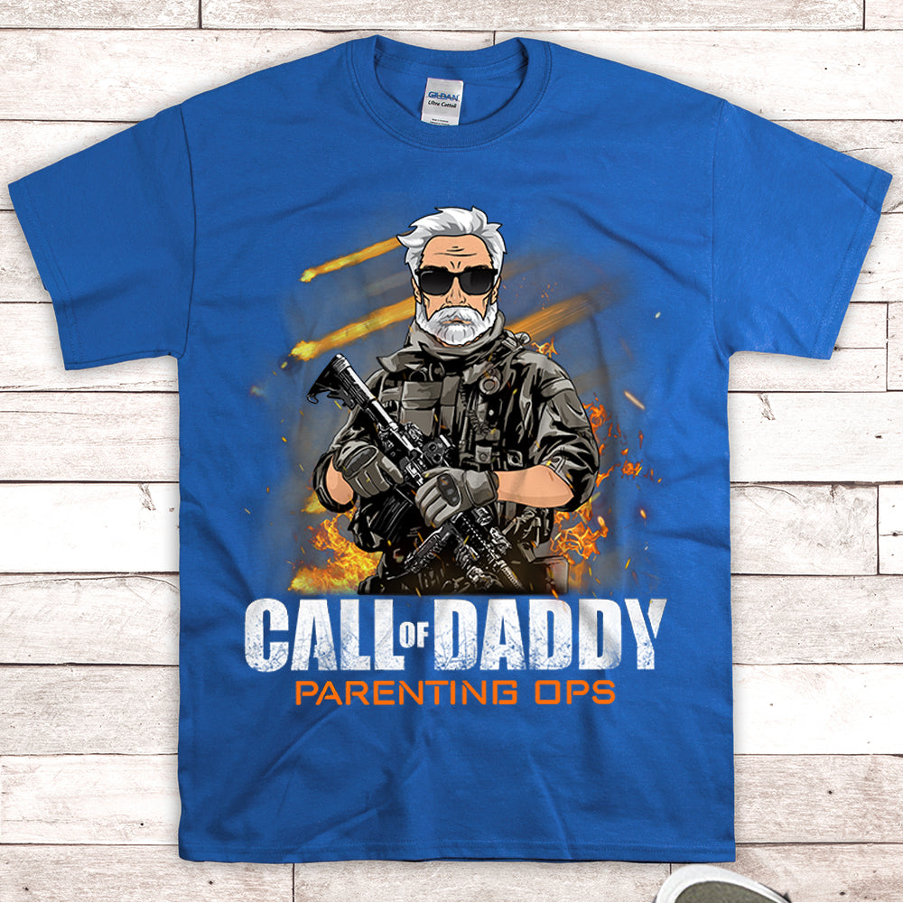 Call Of Daddy Parenting Ops Personalized Shirt , For Dad, Daddy Shirt