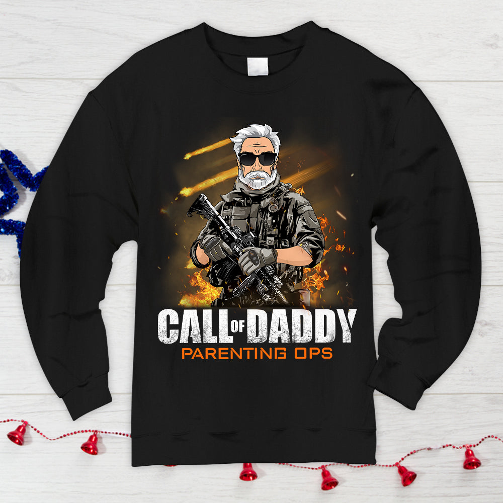 Call Of Daddy Parenting Ops Personalized Shirt , For Dad, Daddy Shirt