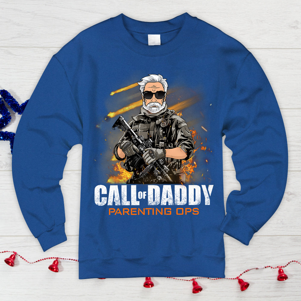 Call Of Daddy Parenting Ops Personalized Shirt , For Dad, Daddy Shirt