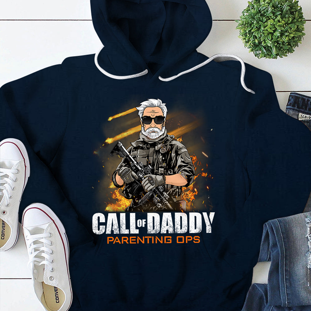 Call Of Daddy Parenting Ops Personalized Shirt , For Dad, Daddy Shirt