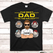 The Best Dad In The Galaxy Just Ask My Kids Personalized Shirt For Dad