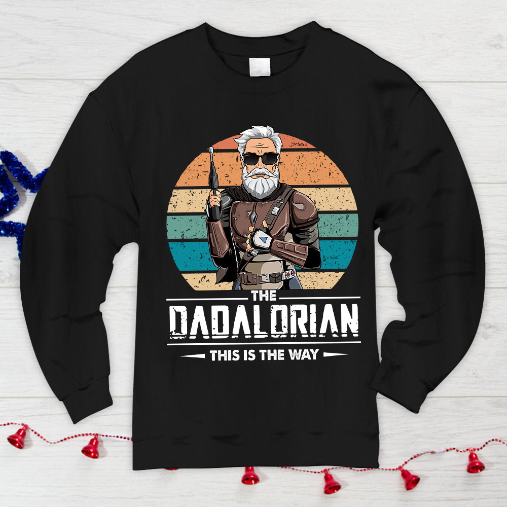 Dadalorian Personalized Shirt For Dad, Daddy Shirt New 2