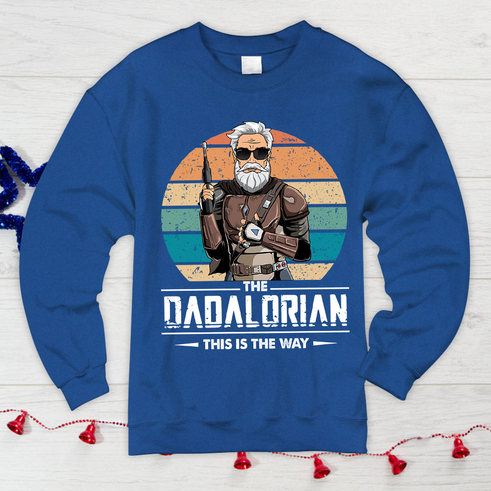Dadalorian Personalized Shirt For Dad, Daddy Shirt New 2