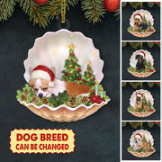 Chihuahua Pearl in Christmas Two Sided Ornament