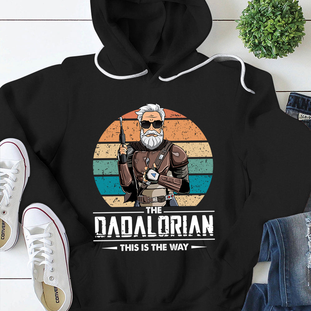 Dadalorian Personalized Shirt For Dad, Daddy Shirt New 2