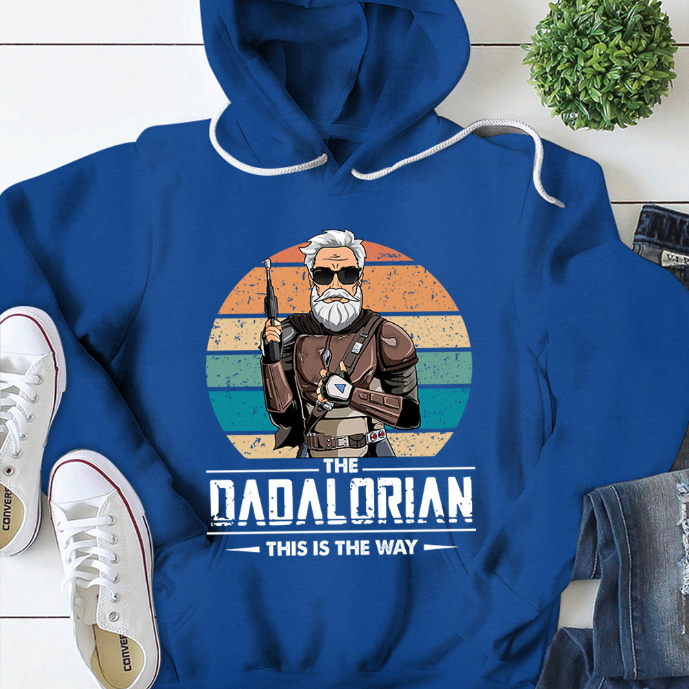 Dadalorian Personalized Shirt For Dad, Daddy Shirt New 2