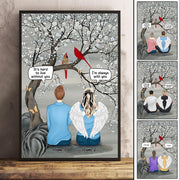 Still Talk About You Conversation, Memorial Gift, Personalized Poster & Canvas For You And The Loved Ones, Name & Character Can Be Changed