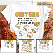 Sister Crazy Loud Love Autumn Personalized Shirts